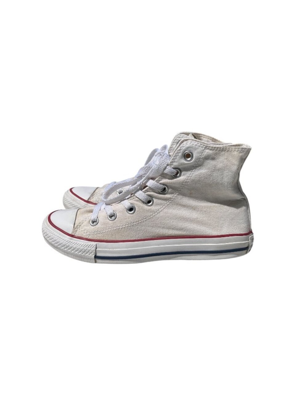 Converse Chuck Taylor All Star High-Top Sneakers White Unisex Size 7.5 Womens